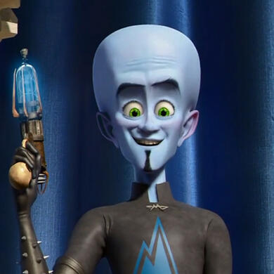 A screencap of Megamind.