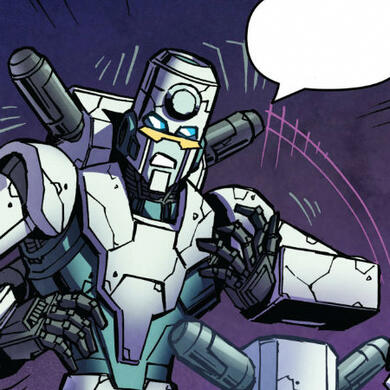 A cropped comic panel of Quark.
